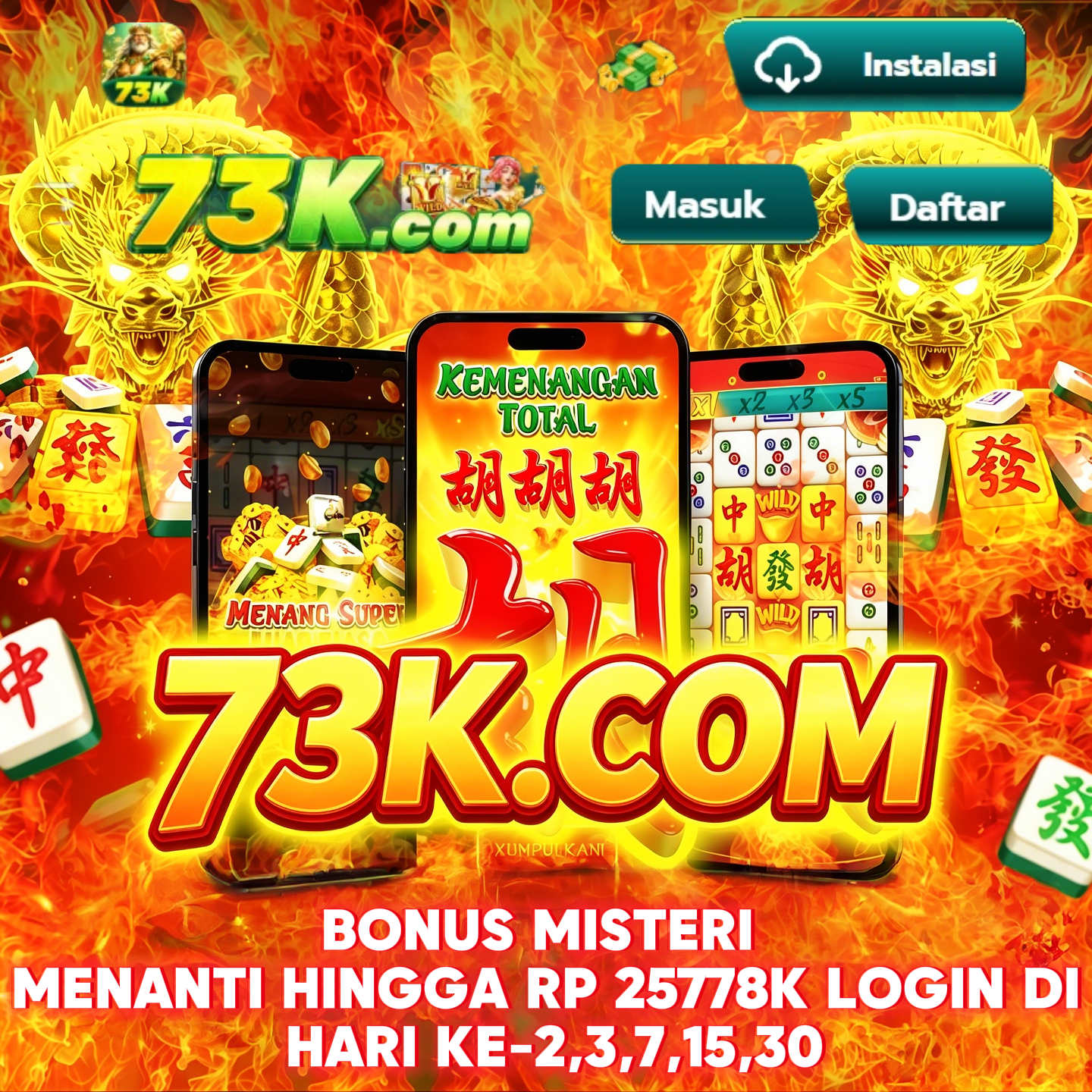 73K - 73k Situs Resmi Slot Online dan Pilihan Game PG Soft